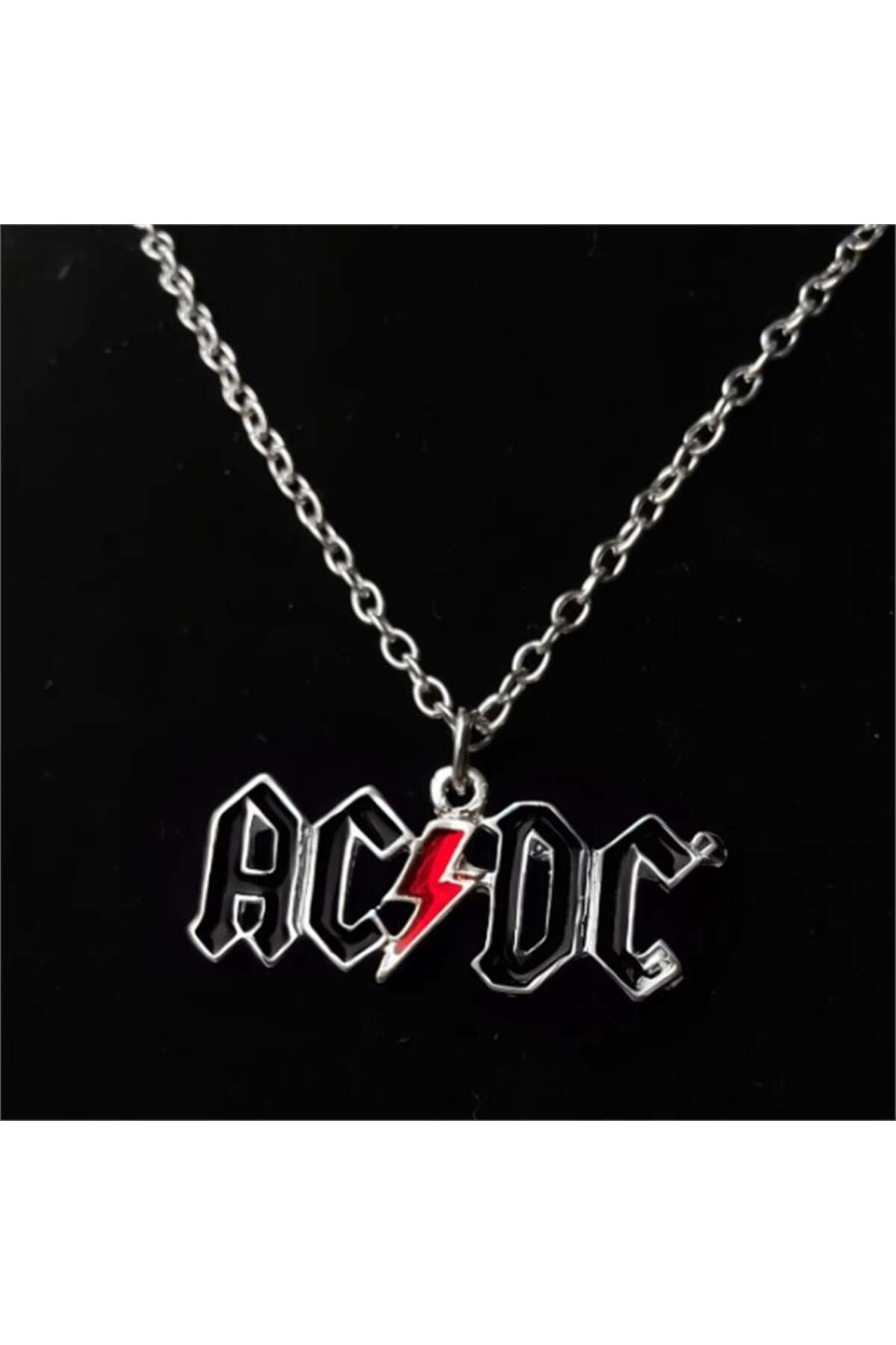 Zincirli Ac/Dc Kolye