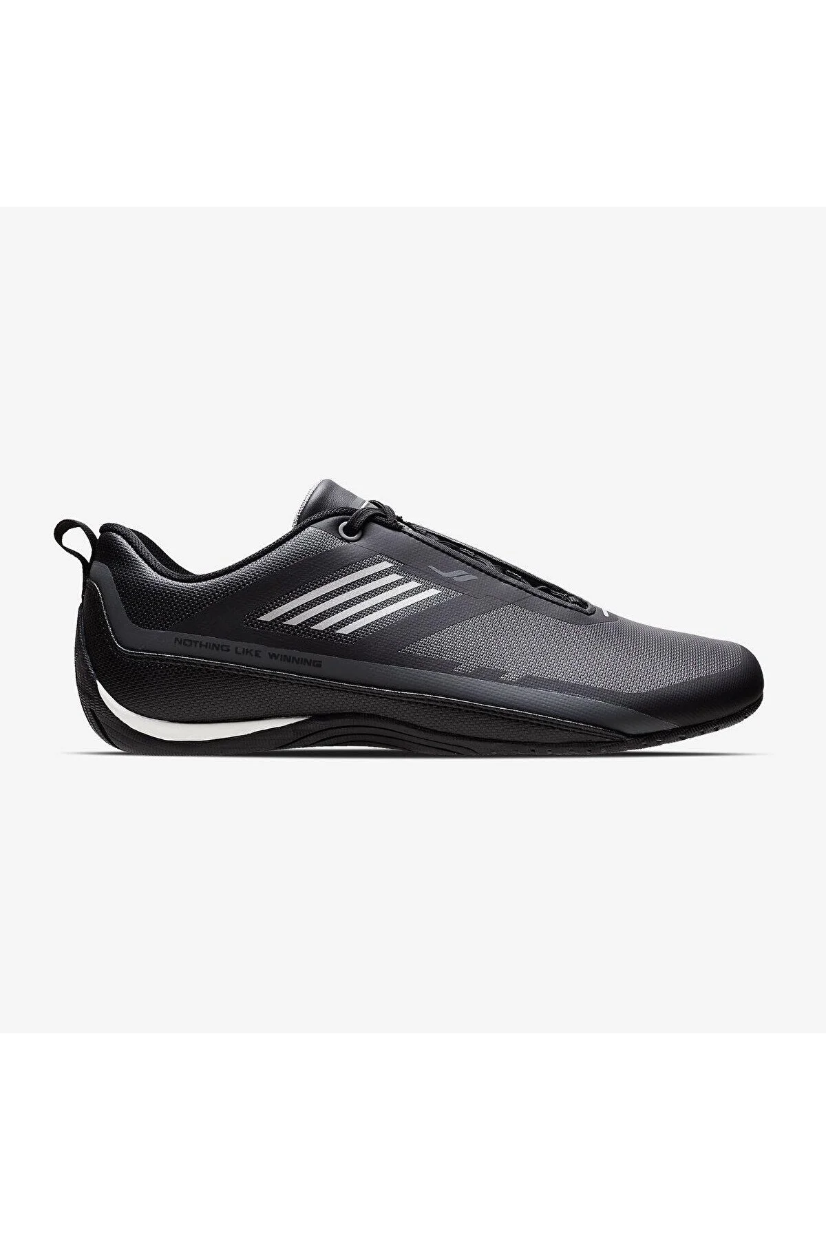 Zion 2 Siyah Micro Fiber Erkek Spor Sneakers