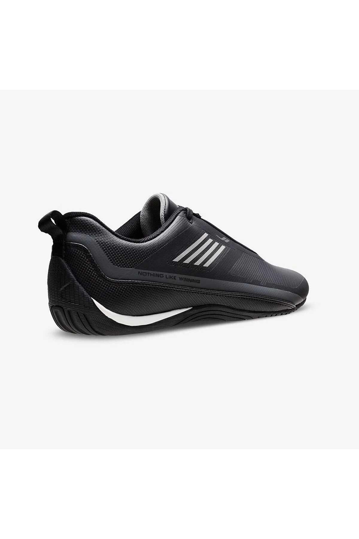 Zion 2 Siyah Micro Fiber Erkek Spor Sneakers
