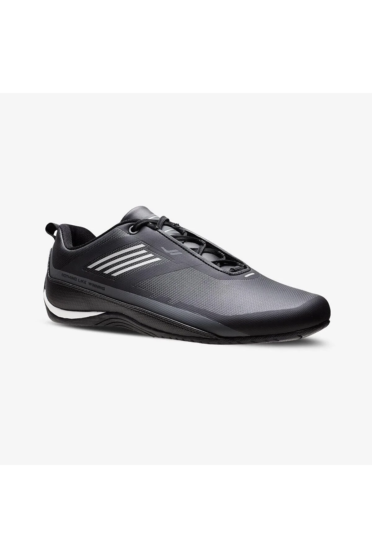 Zion 2 Siyah Micro Fiber Erkek Spor Sneakers