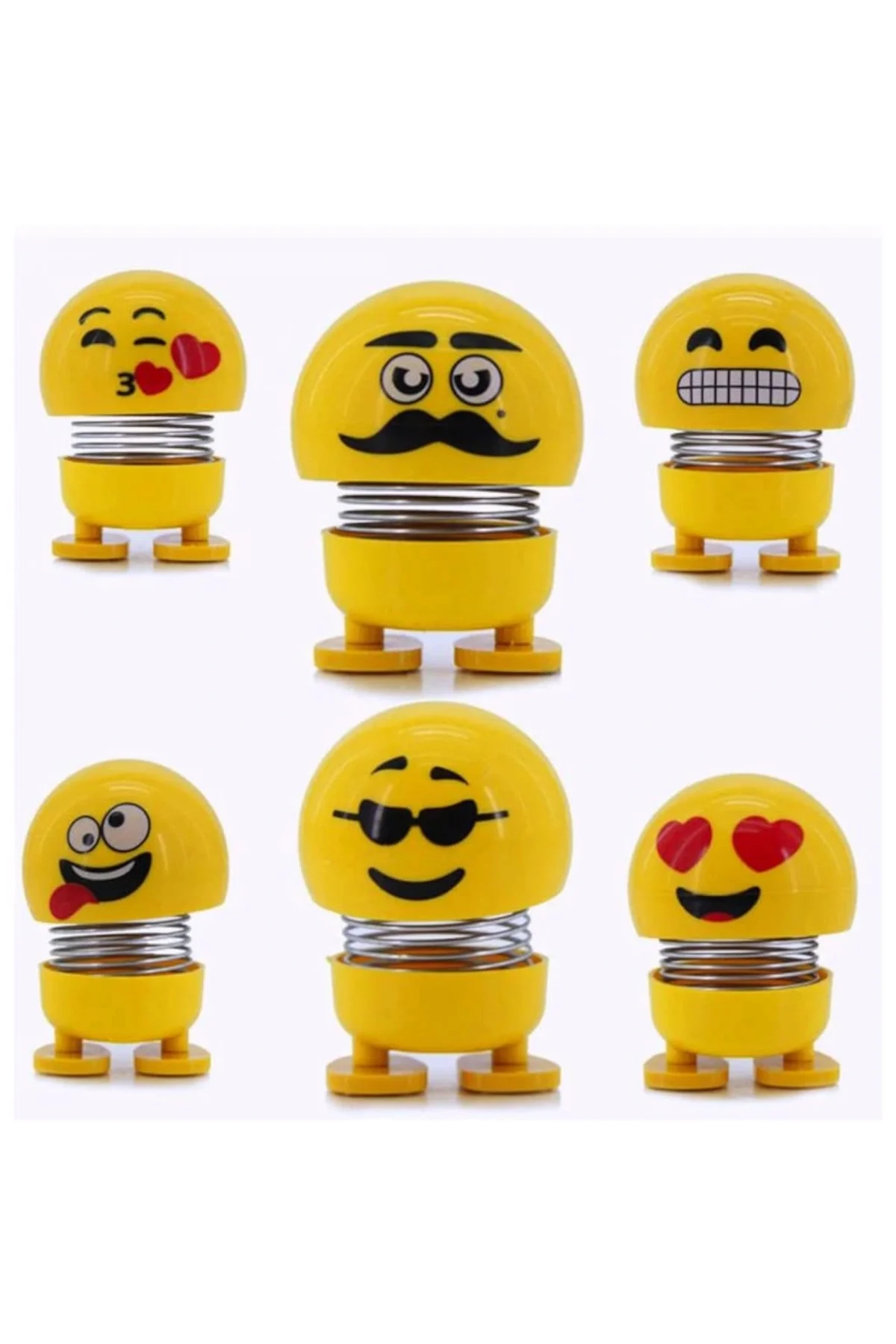 Zıp Zıp Kafalar Sevimli Kafa Sallayan Emojiler Çılgın Kafalar Zıp Zıp Kafalar Sevimli Kafa Sallayan Emojiler Çılgın Kafalar - Görsel 2