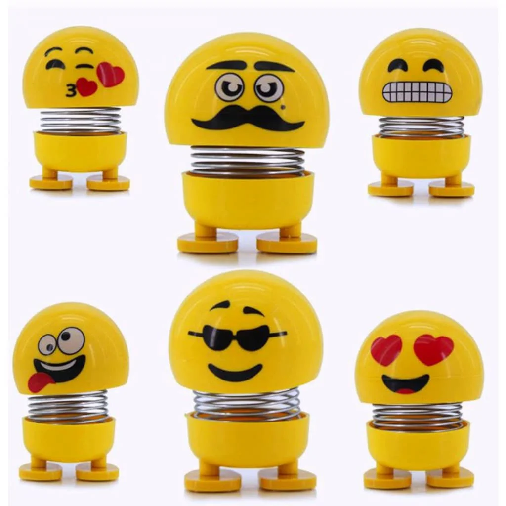Zıp Zıp Kafalar Sevimli Kafa Sallayan Emojiler Çıın Kafalar