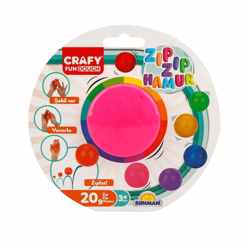 Zıp Zıp Oyun Hamuru 20 gr Zıp Zıp Oyun Hamuru 20 gr