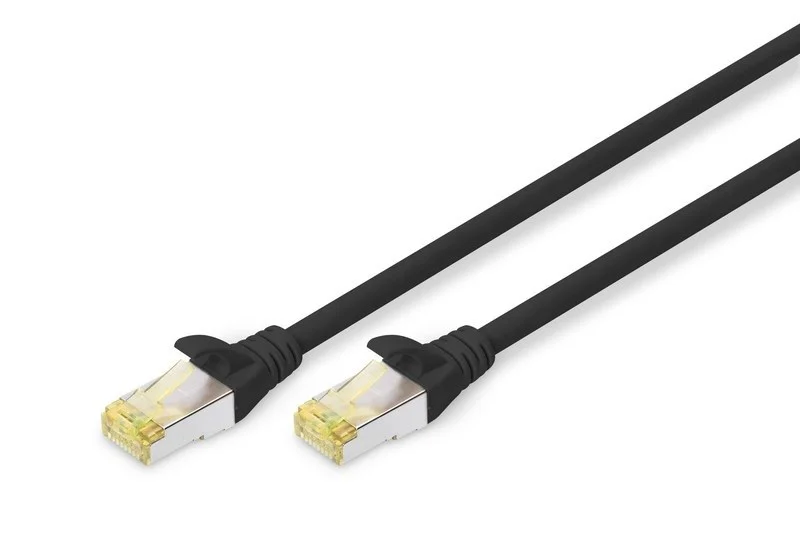 Zırhlı Patch Kablo Cat6A Siyah (3m) DK-1644-A-030/BL