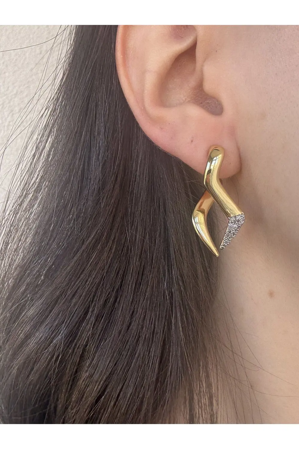 Atelier Emine Zirkon Tasarım Küpe