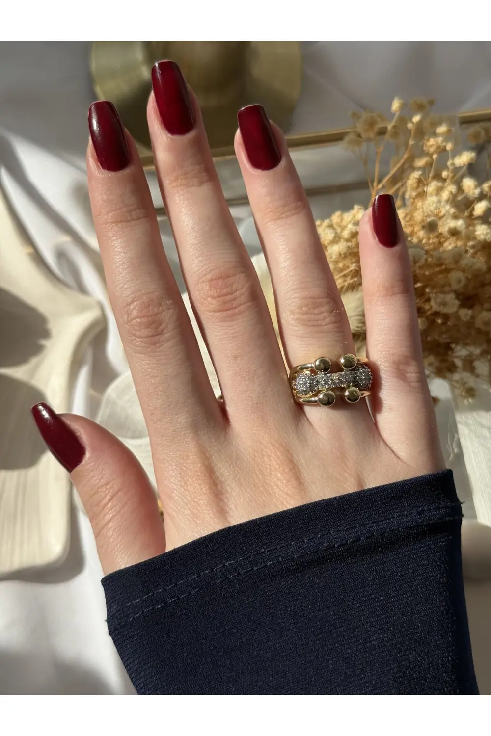 Atelier Emine Zirkon Top Tasarım Yüzük