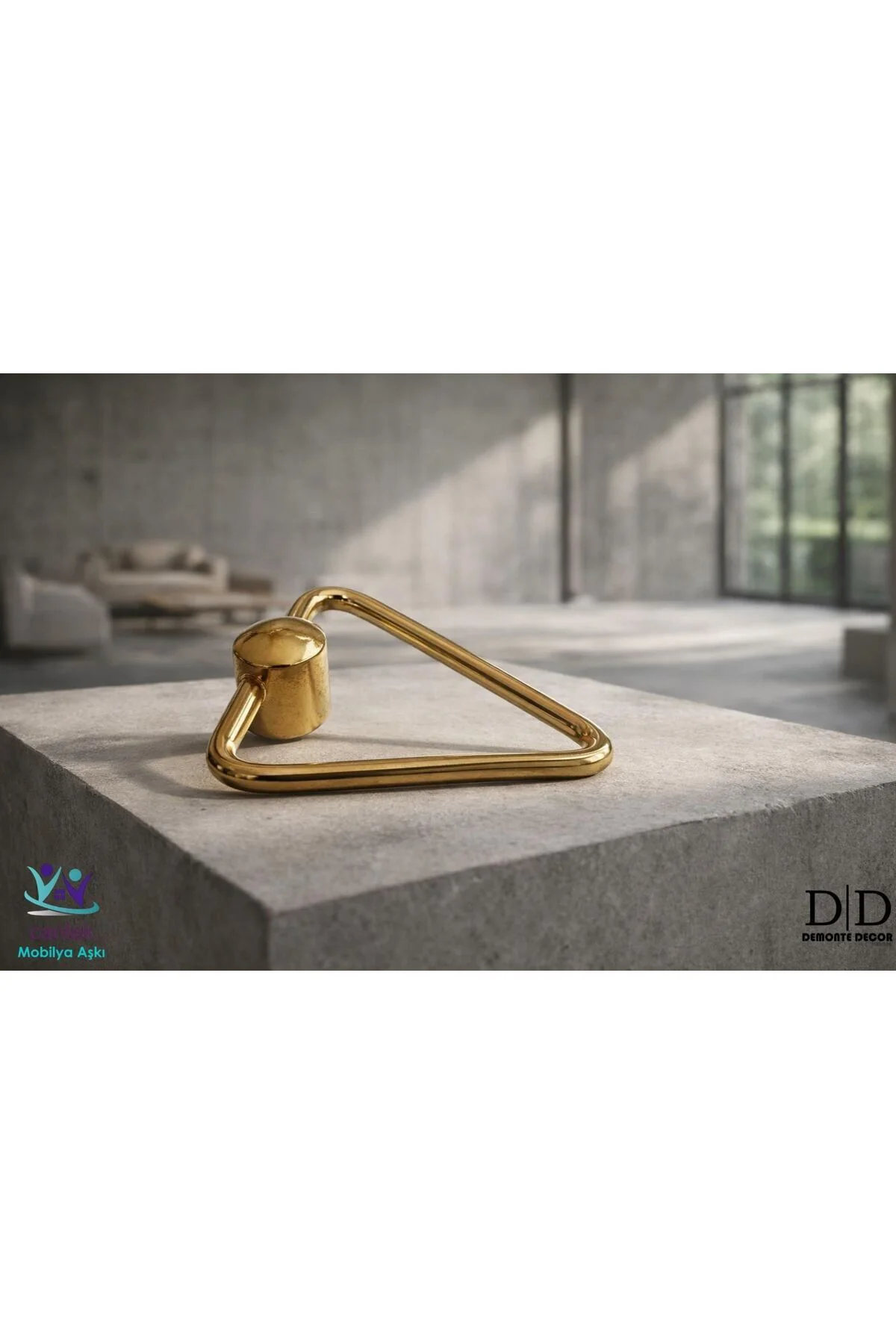 ZİRVE ÜÇGEN DOLAP, ÇEKMECE, METAL MOBİLYA KULBU (ADET FİYATI)