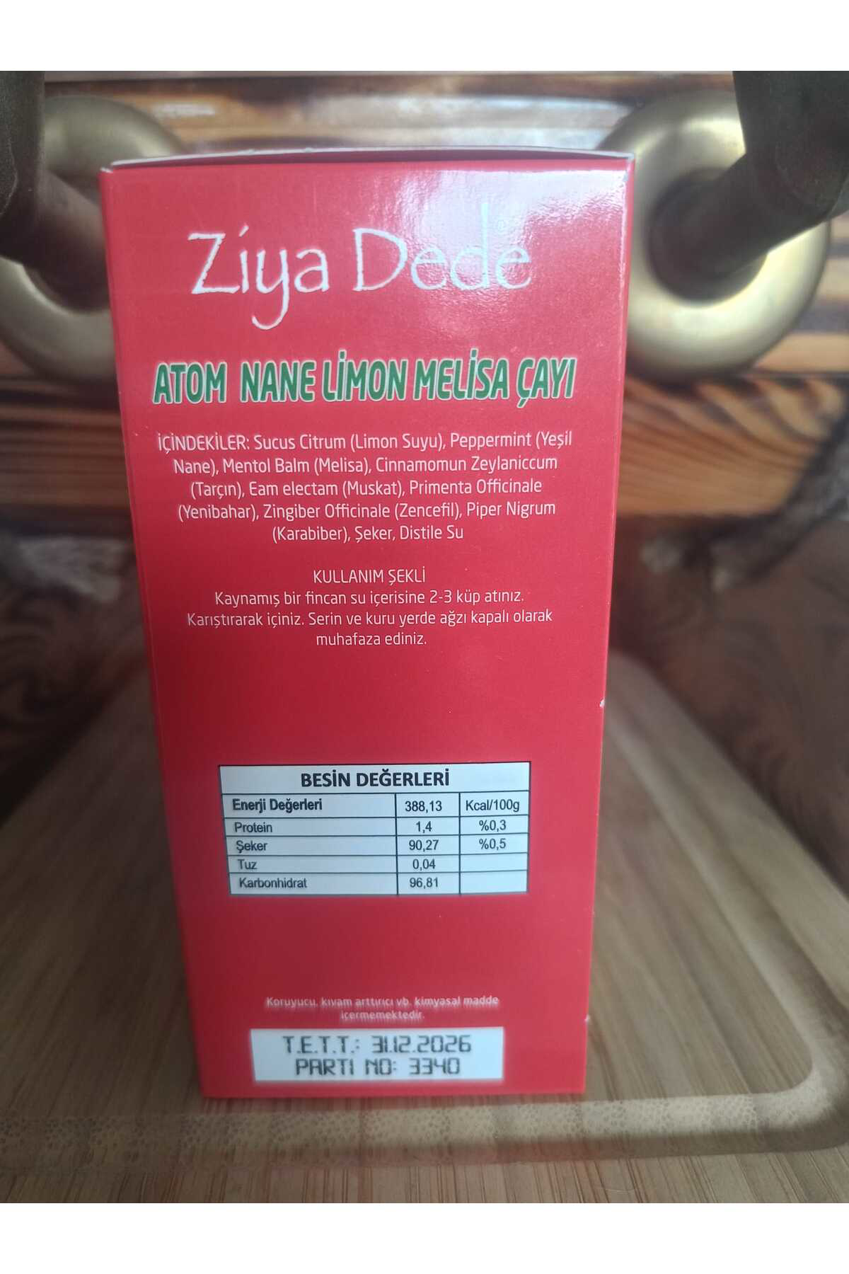 Ziyadede Zıya Dede 150Ml Nane Limon