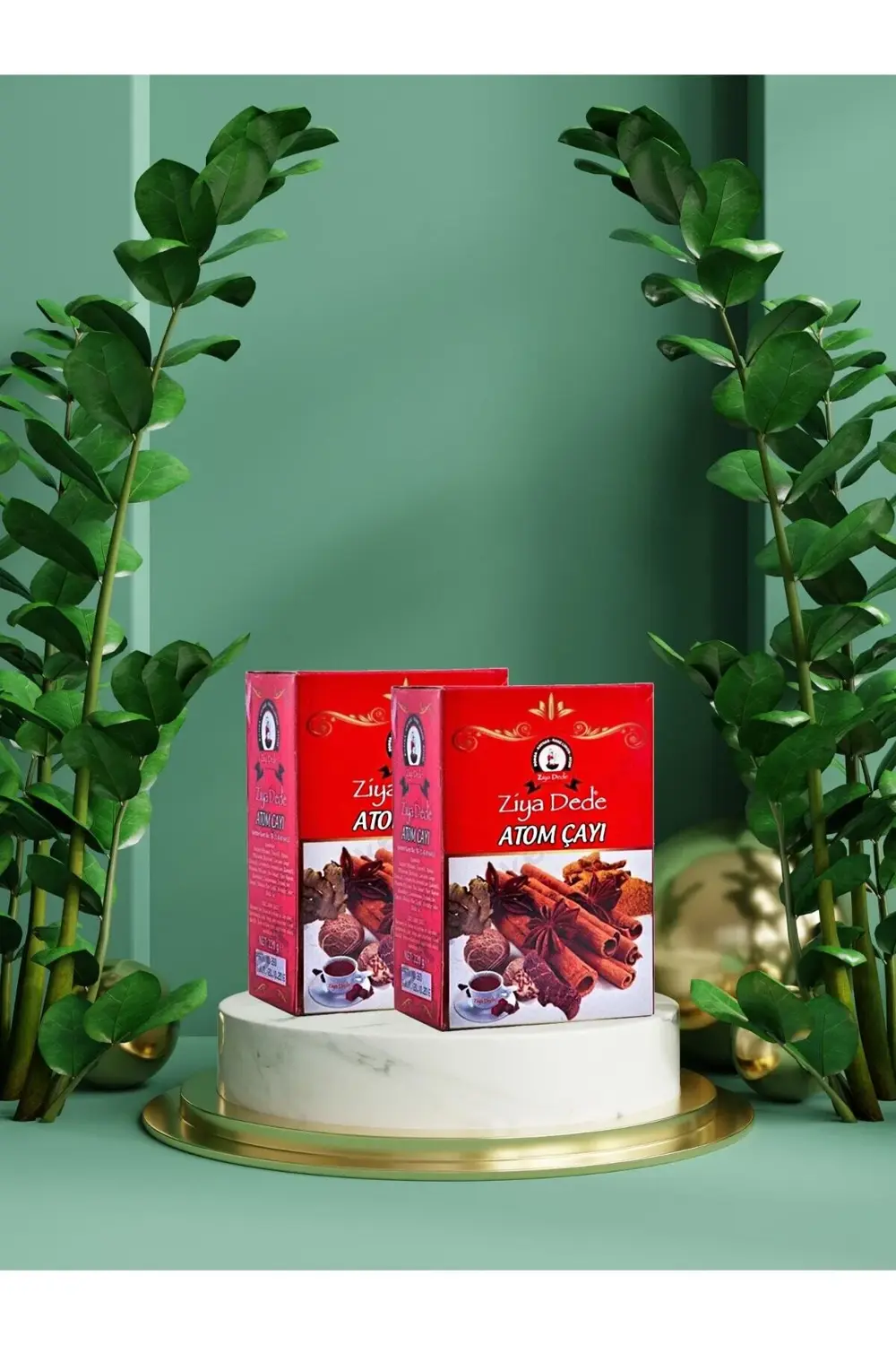 Ziyadede Ziya Dede 2'Li Set Atom Çayı