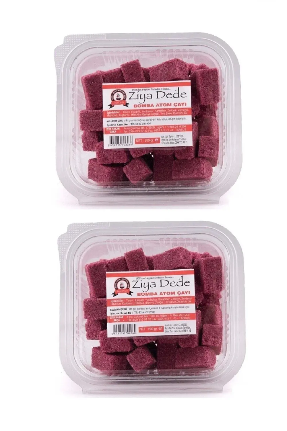 Ziya Dede Atom Çayı Bomba Çayı 2 Adet