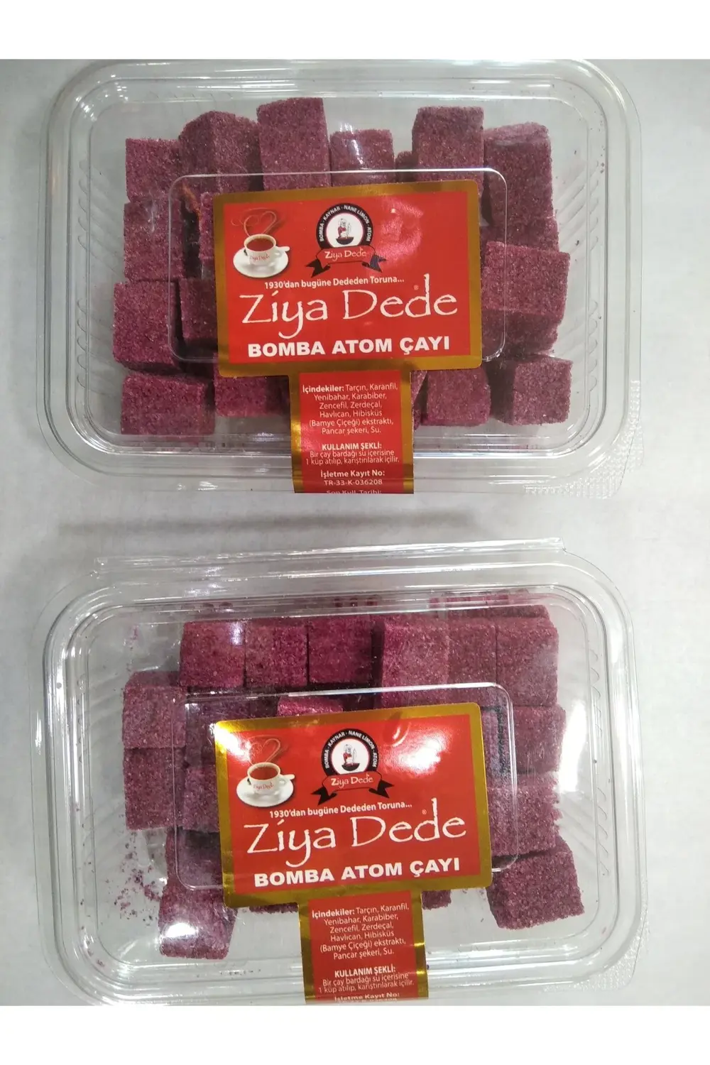 Ziya Dede Atom Çayı Bomba Çayı 2 Adet