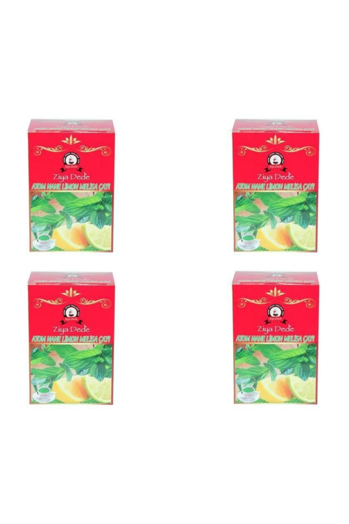 Ziya Dede Atom Nane Limon Melisa Çayı 150 Gr 4 Lü Paket