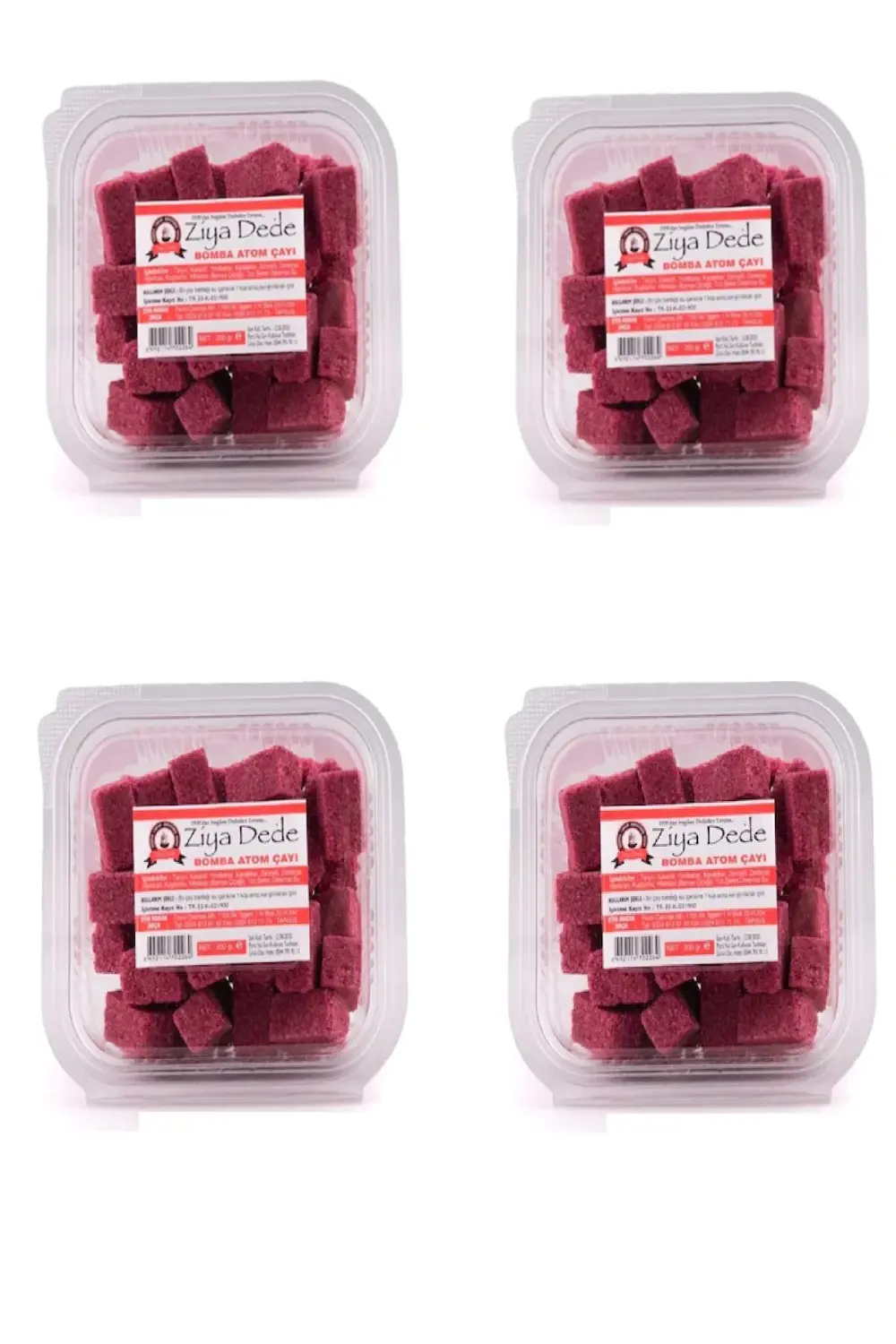 Ziyadede Ziya Dede Bomba Atom Çayı 170 Gr 4 Paket