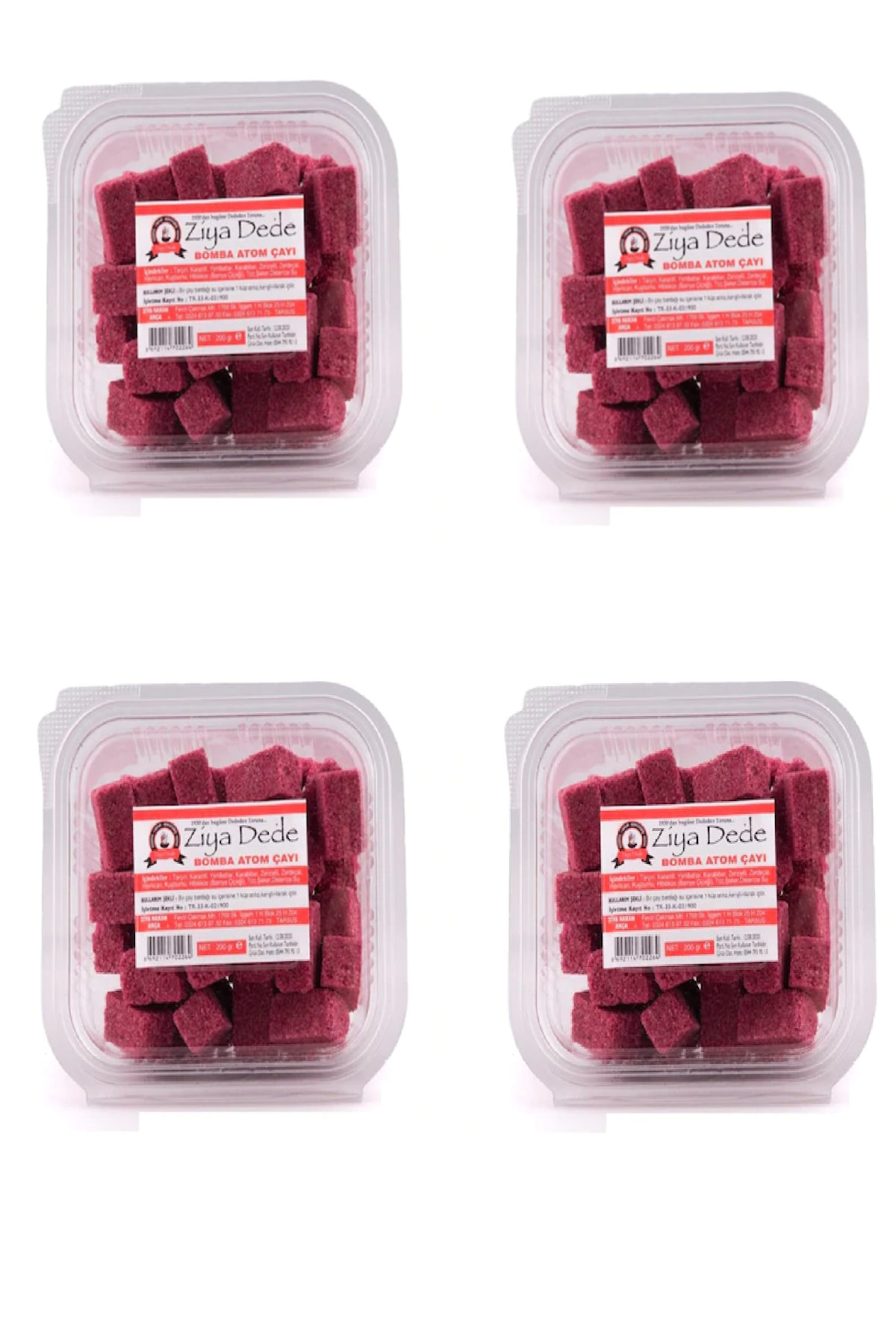 Ziya Dede Bomba Atom Çayı 170 gr 4 Paket