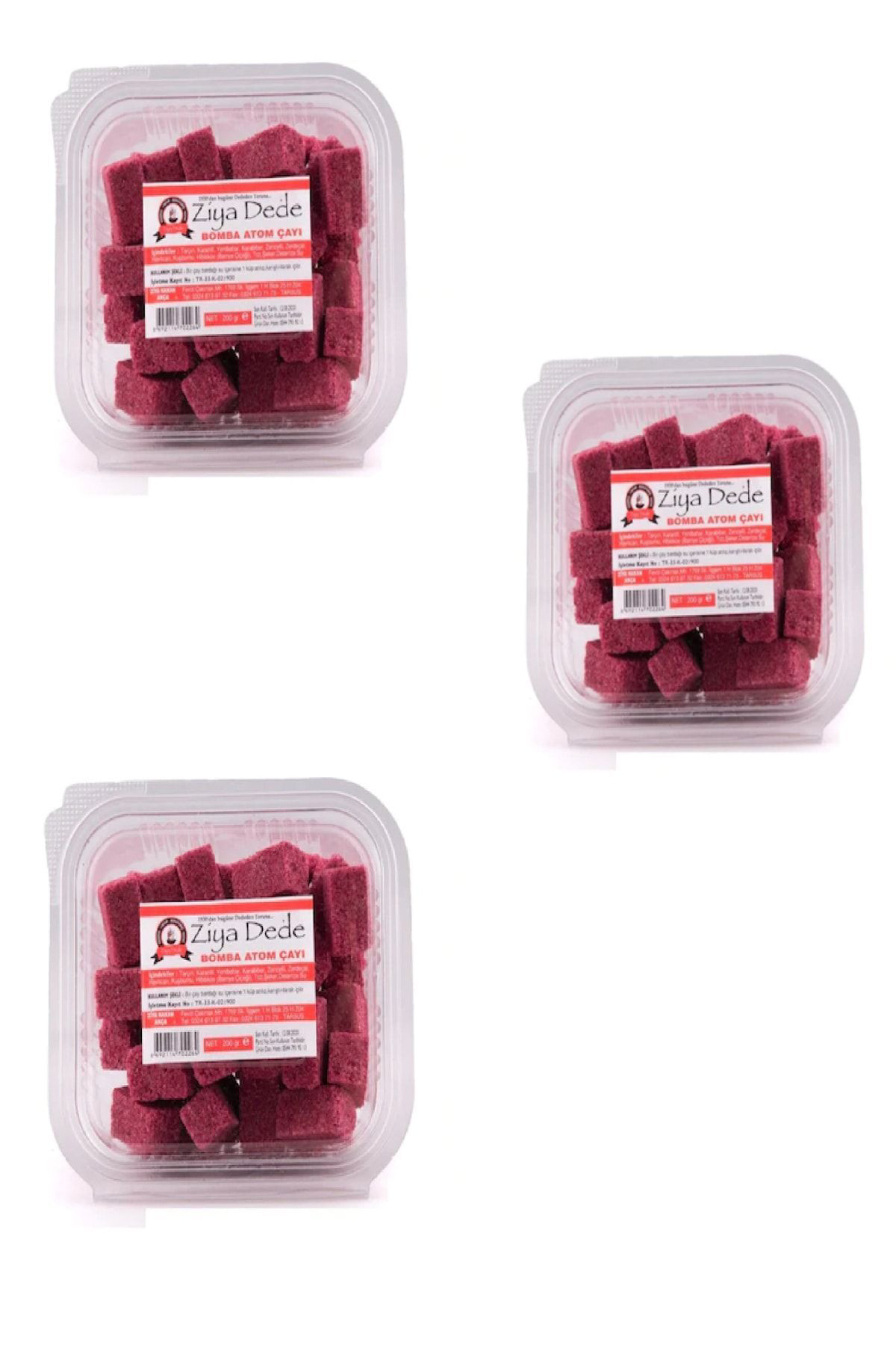 Ziya Dede Bomba Atom Çayı 150 gr 3 Paket