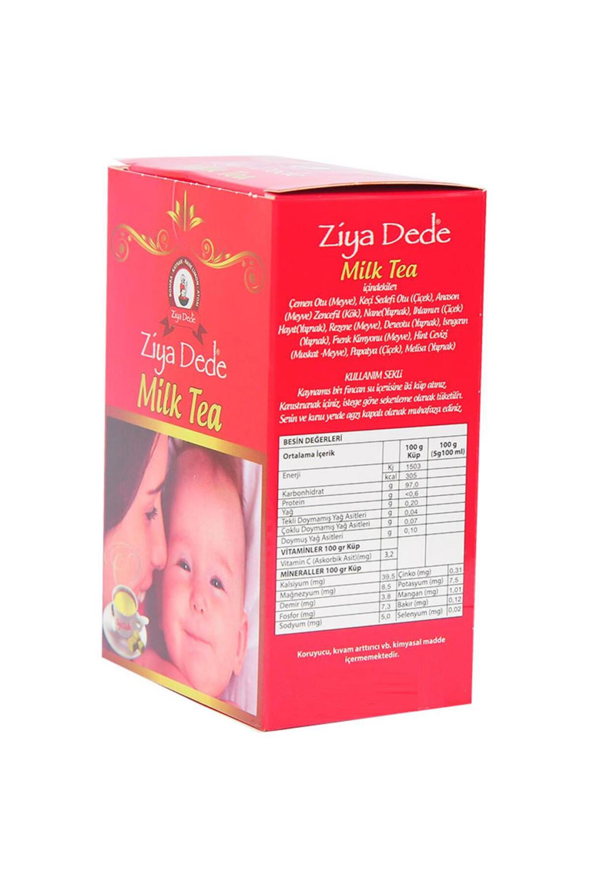 Ziya Dede Milk Tea 250 gr Emziren Anneler Için Doğal Süt Çayı