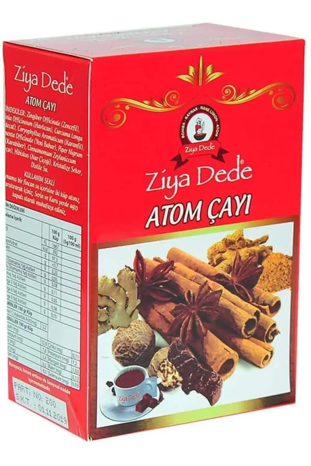 Ziyadede Atom Çayı 150 gr