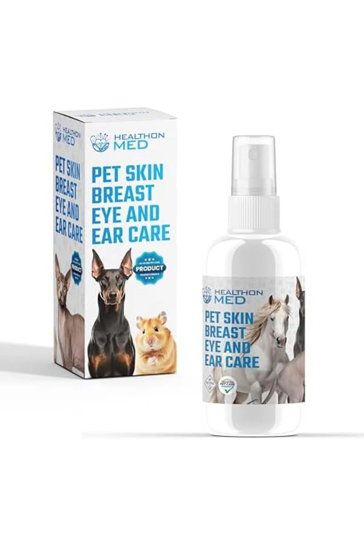 zkra shop HEALTHONMED Hayvan Deri, Kulak, Göz ve Meme Bakım Sprey