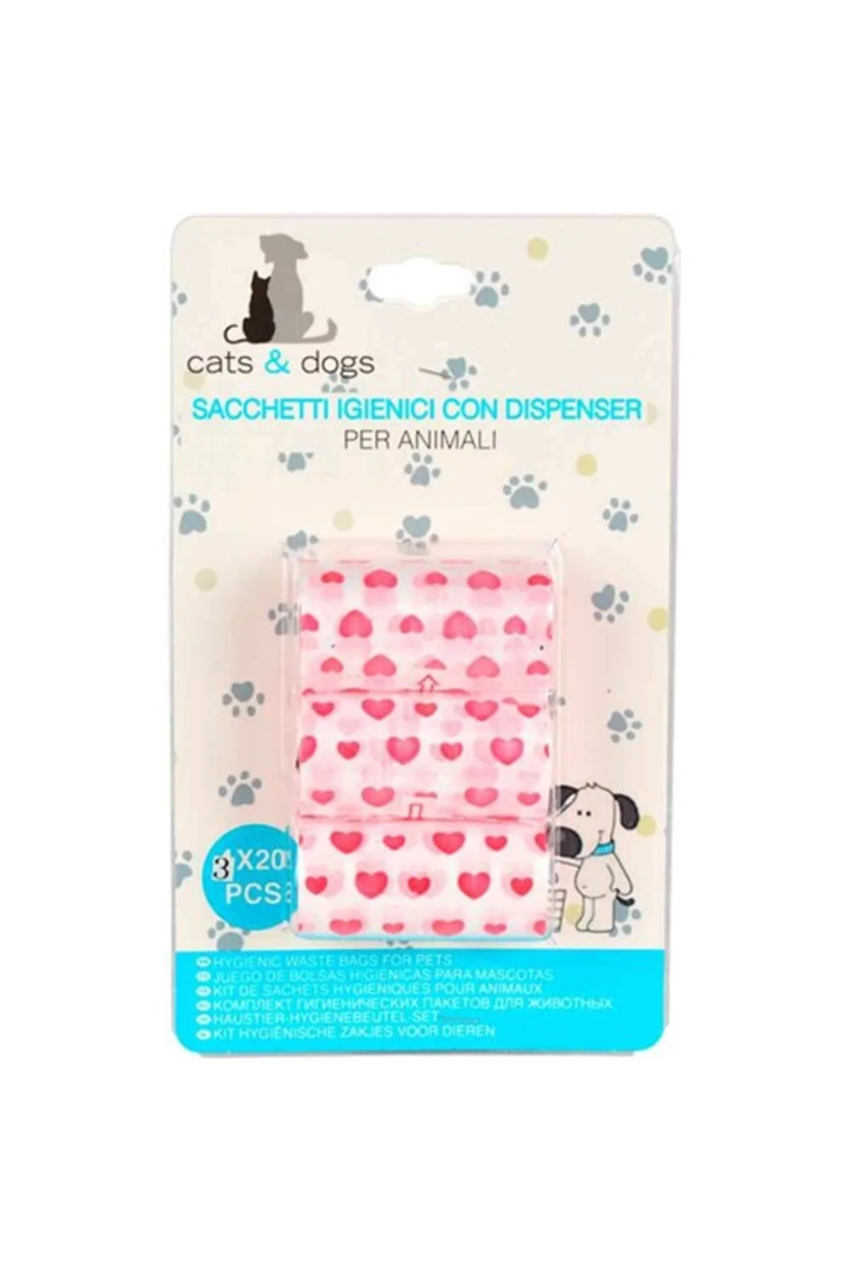 ZM-7017 Dışkı Toplama Poşeti 3lü