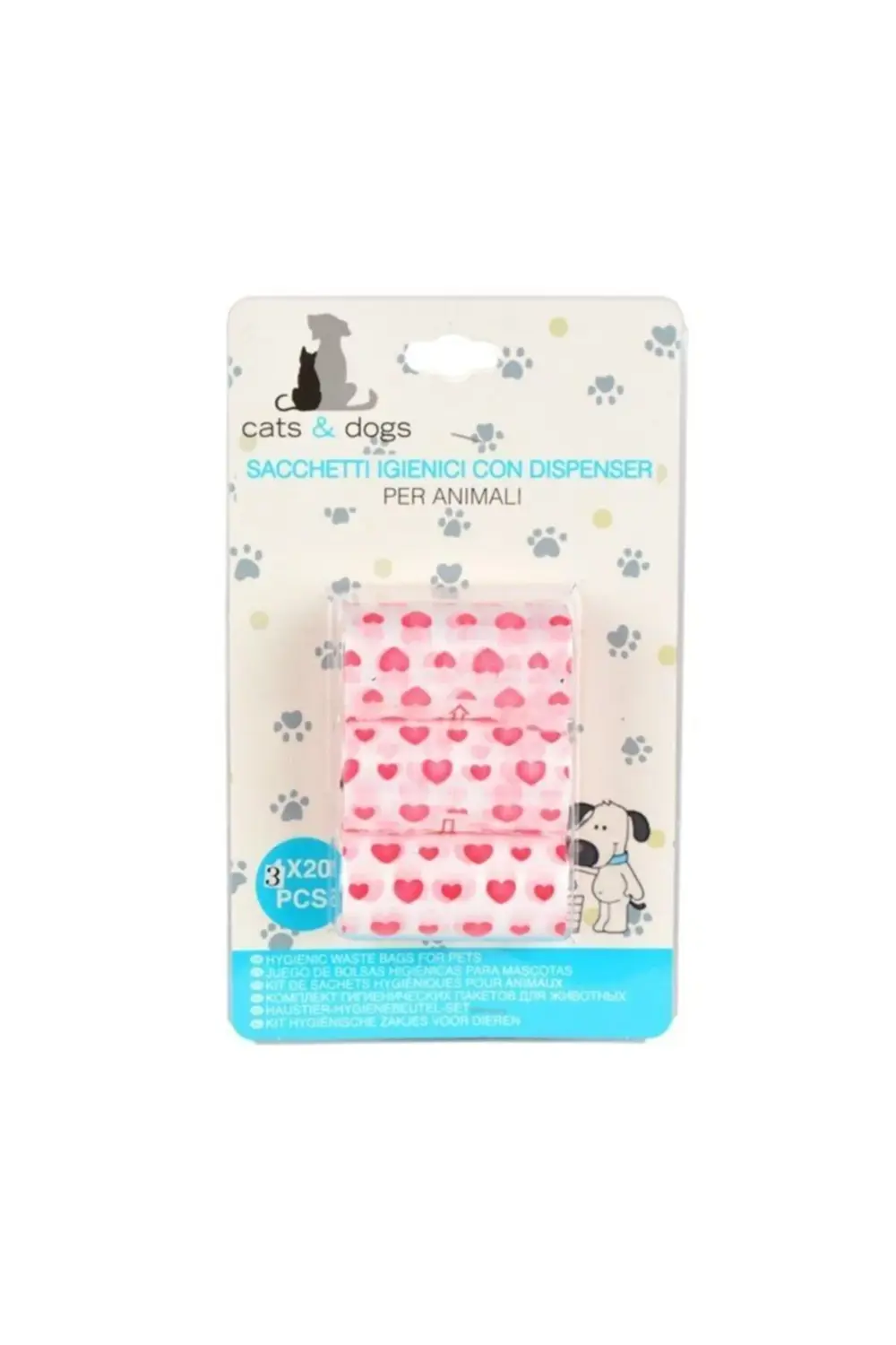 ZM-7017 Dışkı Toplama Poşeti 3lü