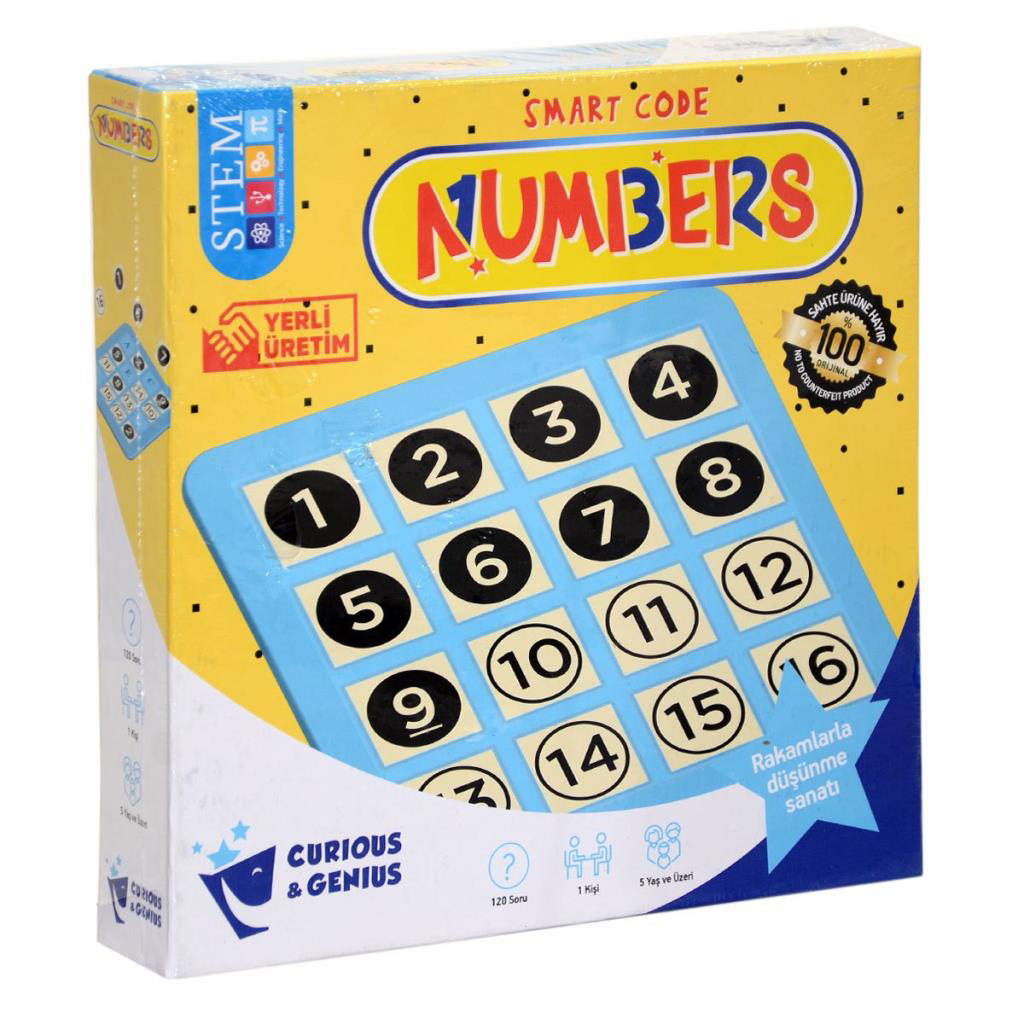 ZMK-1739 Numbers Akıllı Kod Sayılar -Özaydınlar ZMK-1739 Numbers Akıllı Kod Sayılar -Özaydınlar