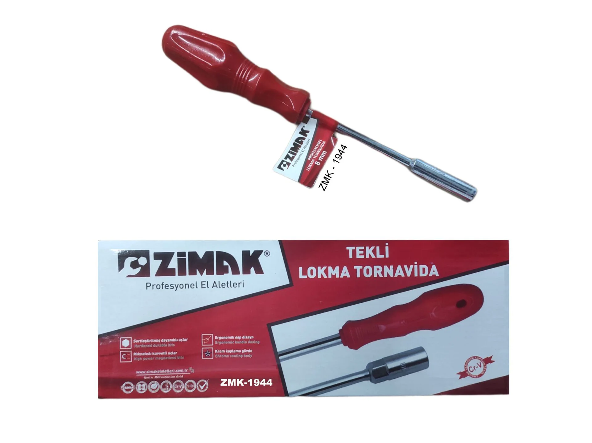 ZMK-1944   Zimak Lokma Tornavida 8mm