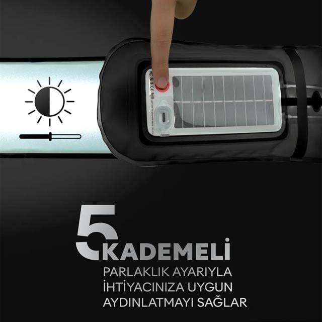 ZMR ZMR-385 Katlanır Şişirilebilir Beyaz Ledli Aydınlatma Tüpü US
