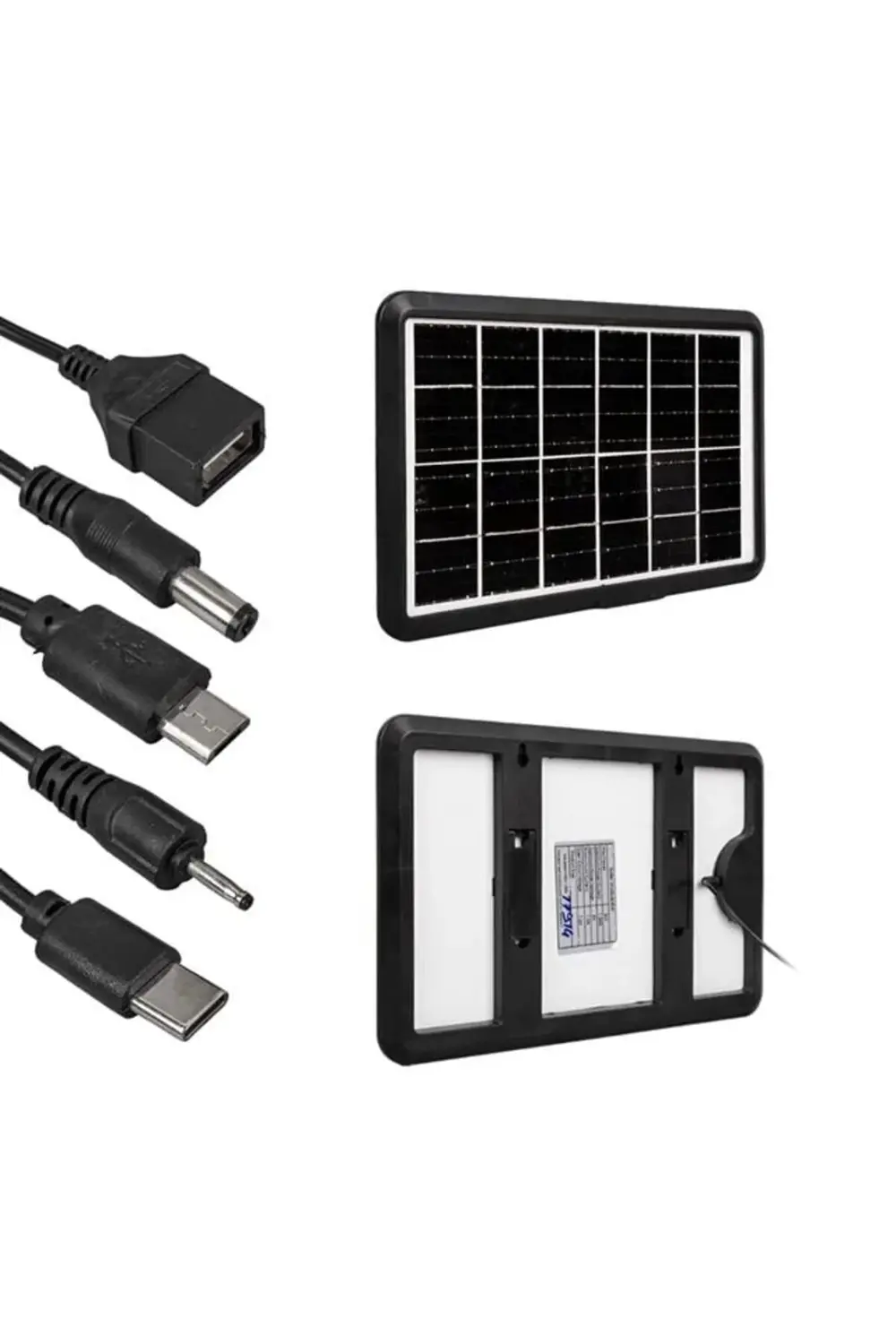 ZO-710 6 Volt 1.33 Amper 8 Watt Güneş Enerjili Şarj Cihazı Solar