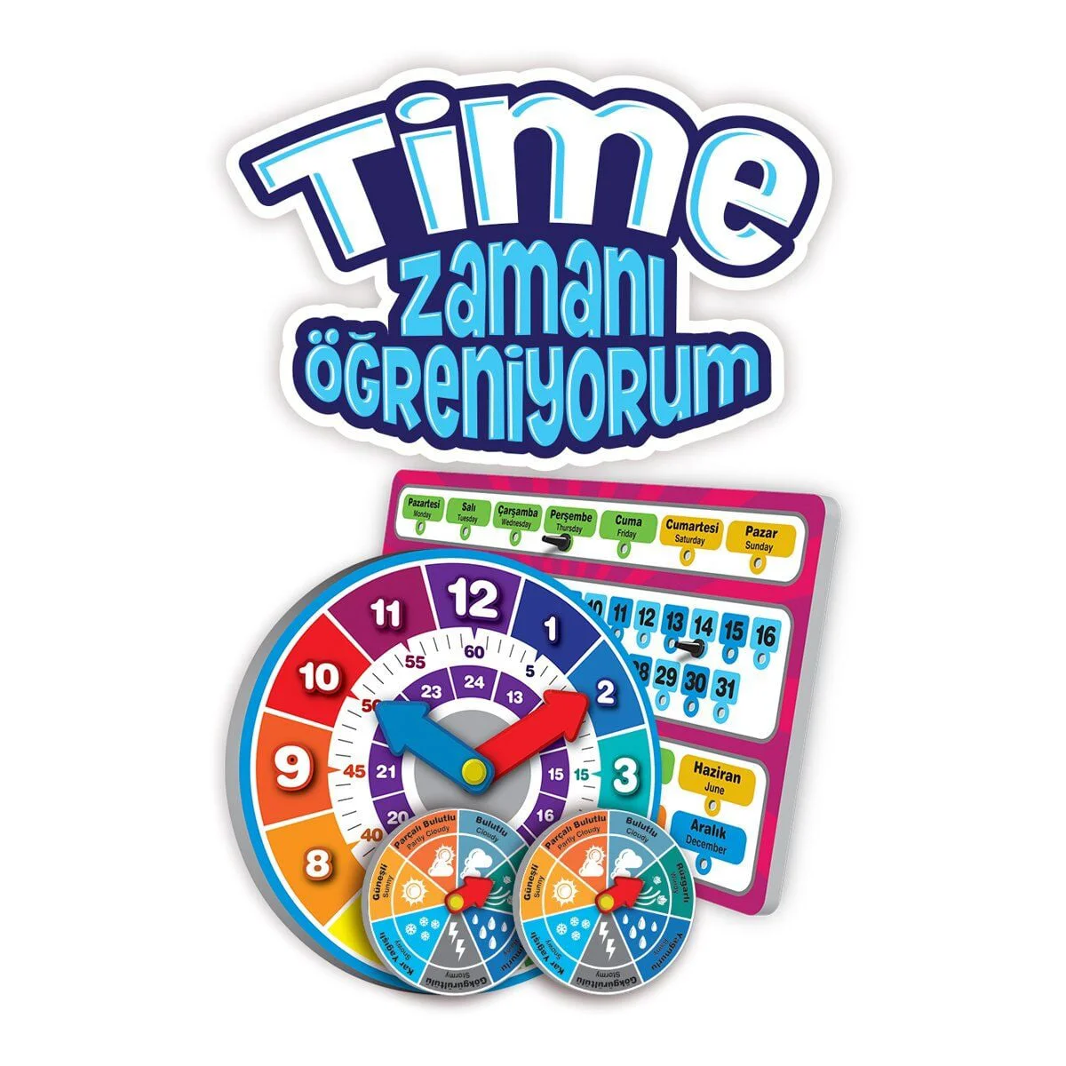 ZO234 KS, Time - Zamanı Öğreniyorum / +3 yaş Fiyatı, Yorumları ve Özellikleri