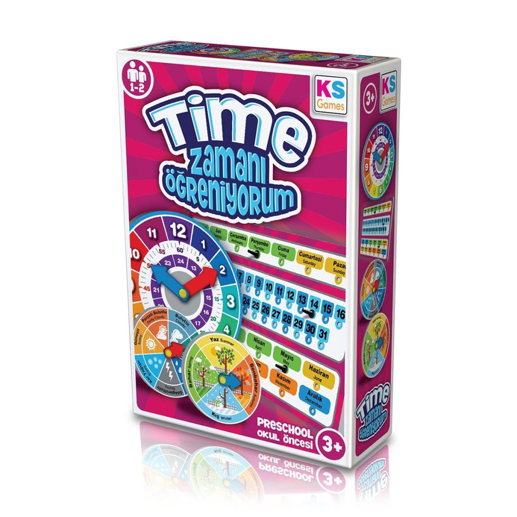 ZO234 Time - Zamanı Öğreniyorum / +3 yaş
