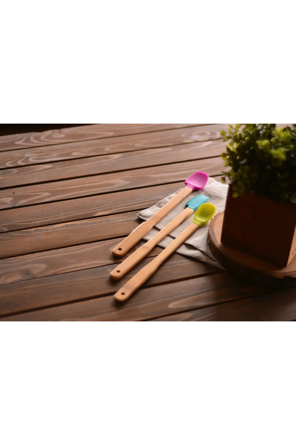 Zolly 3'lü Spatula Seti Uzun