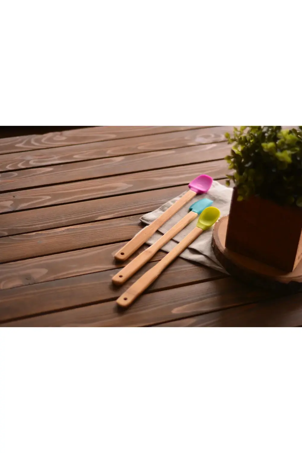 Zolly 3'lü Spatula Seti Uzun