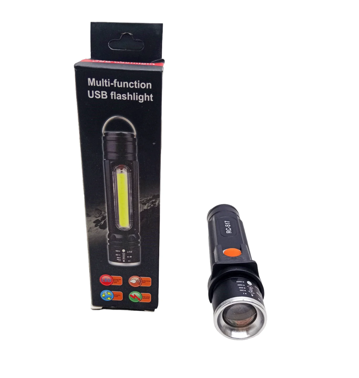 Zomlu Usb Şarjlı El Feneri Metal Kasa Bx40 Fiyatı, Yorumları ve Özellikleri