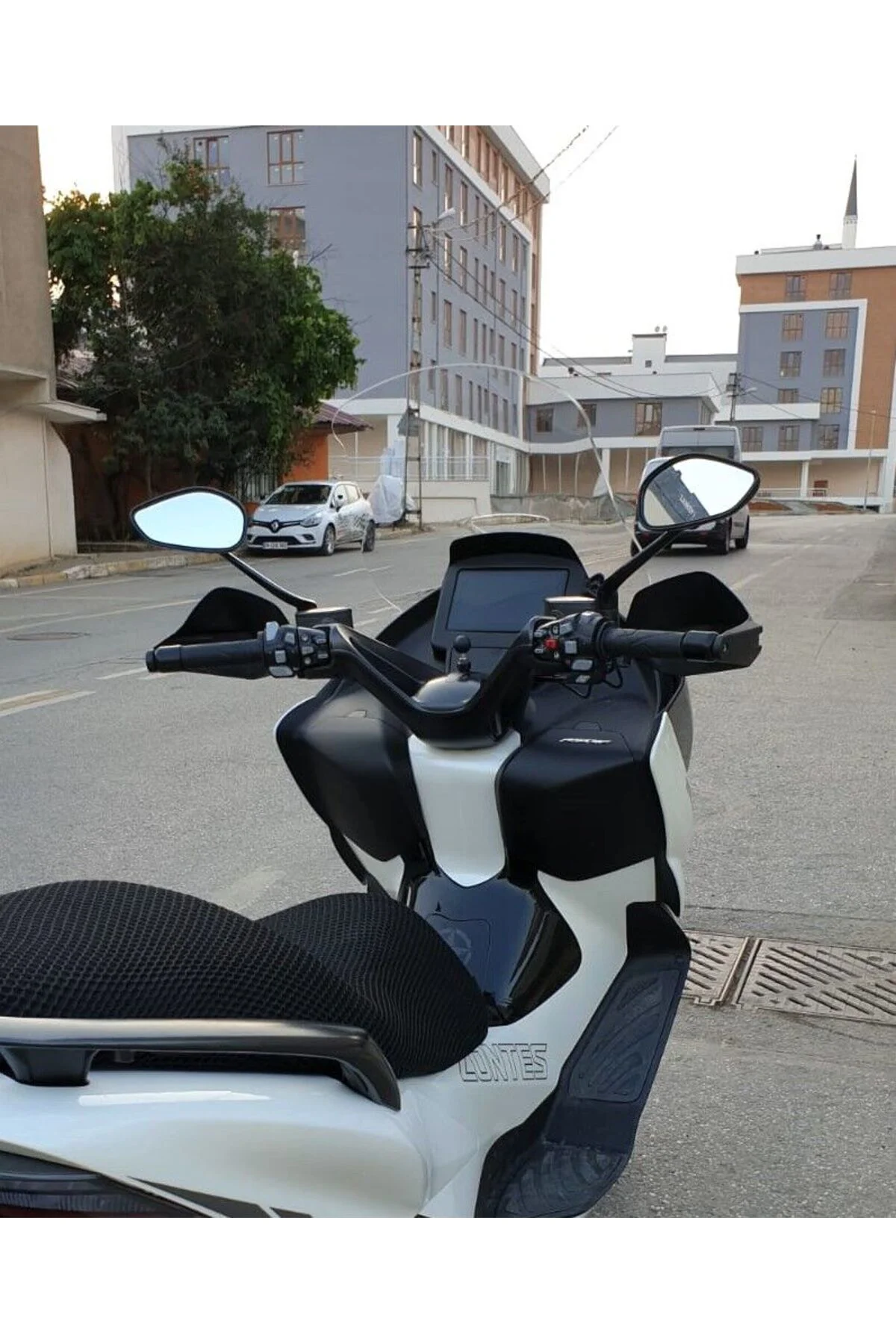 Zontes 350 E Ön Cam 2022-2023 Model 70cm Şeffaf Renkli 4mm