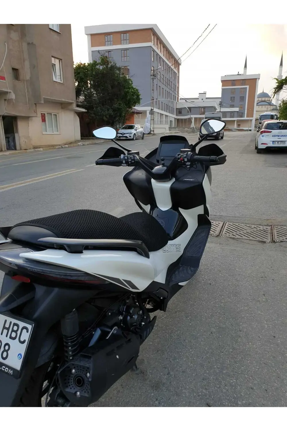 Zontes 350 E Siperlik Ön Cam 2022-2023 Model 70cm Şeffaf Renkli 4