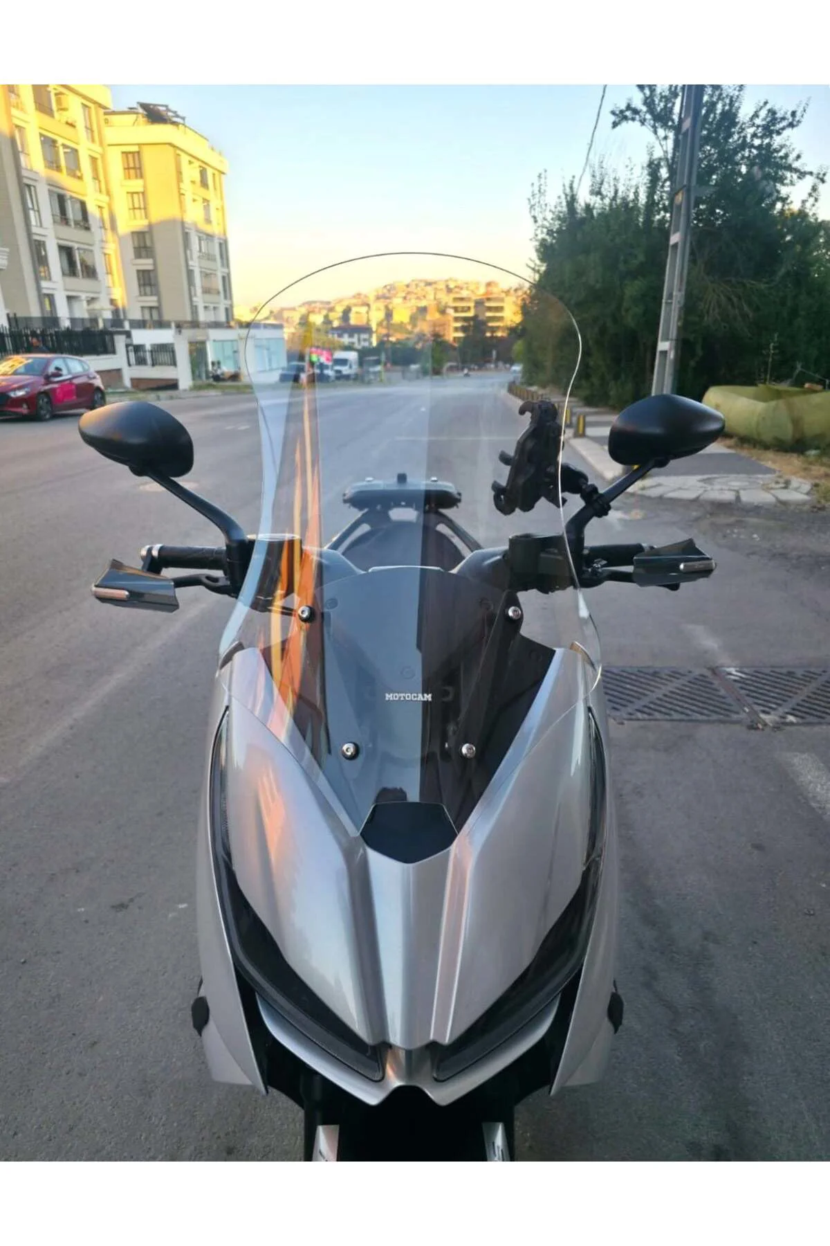Zontes RZ 250 S Ön Cam 2025-2026 Model 62cm Şeffaf Renkli 4mm