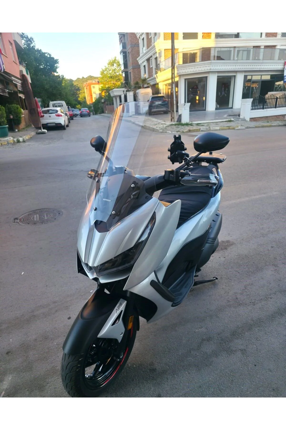 Zontes RZ 250 S Ön Cam 2025-2026 Model 62cm Şeffaf Renkli 4mm