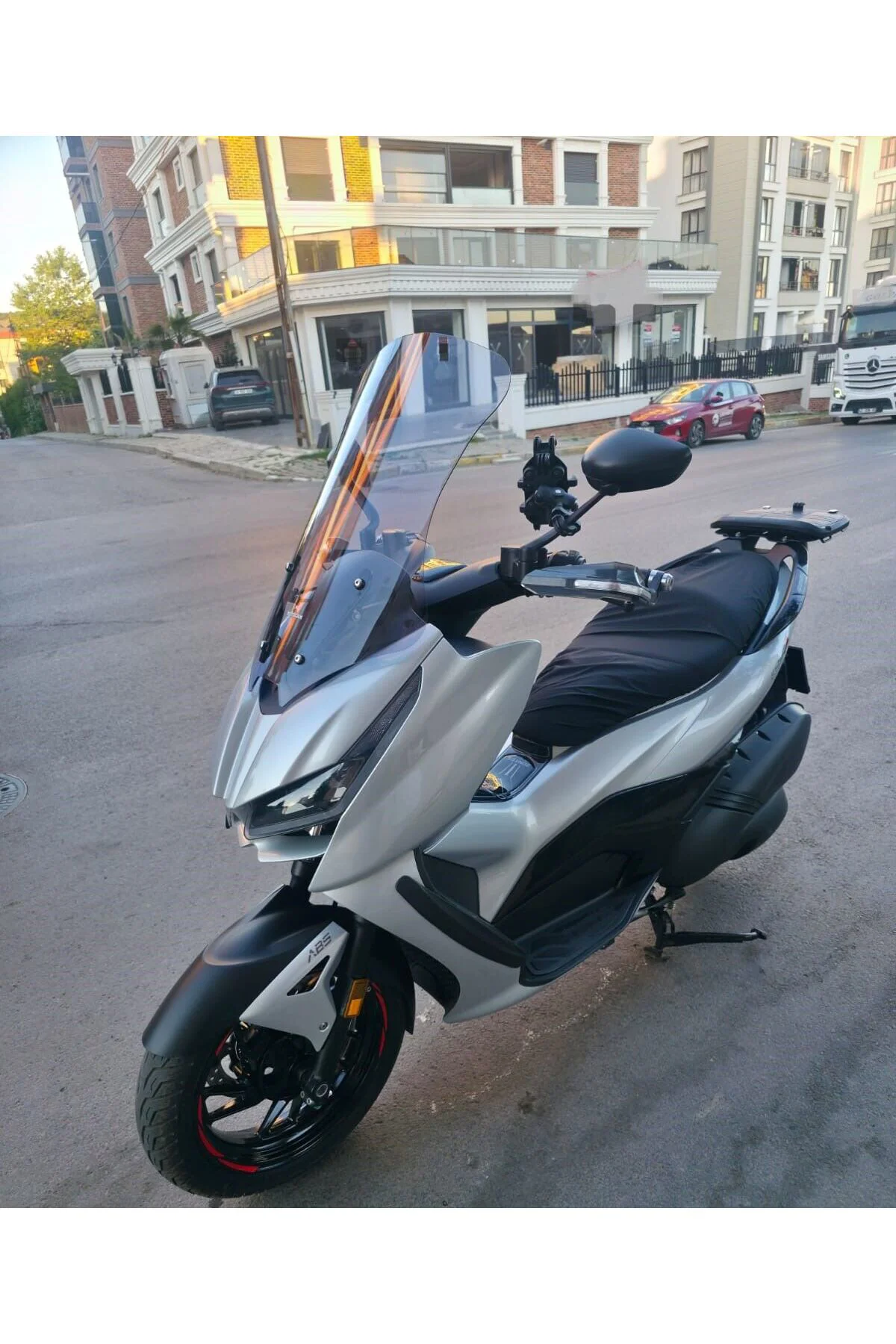 Zontes RZ 250 S Ön Cam 2025-2026 Model 62cm Füme Renkli 4mm