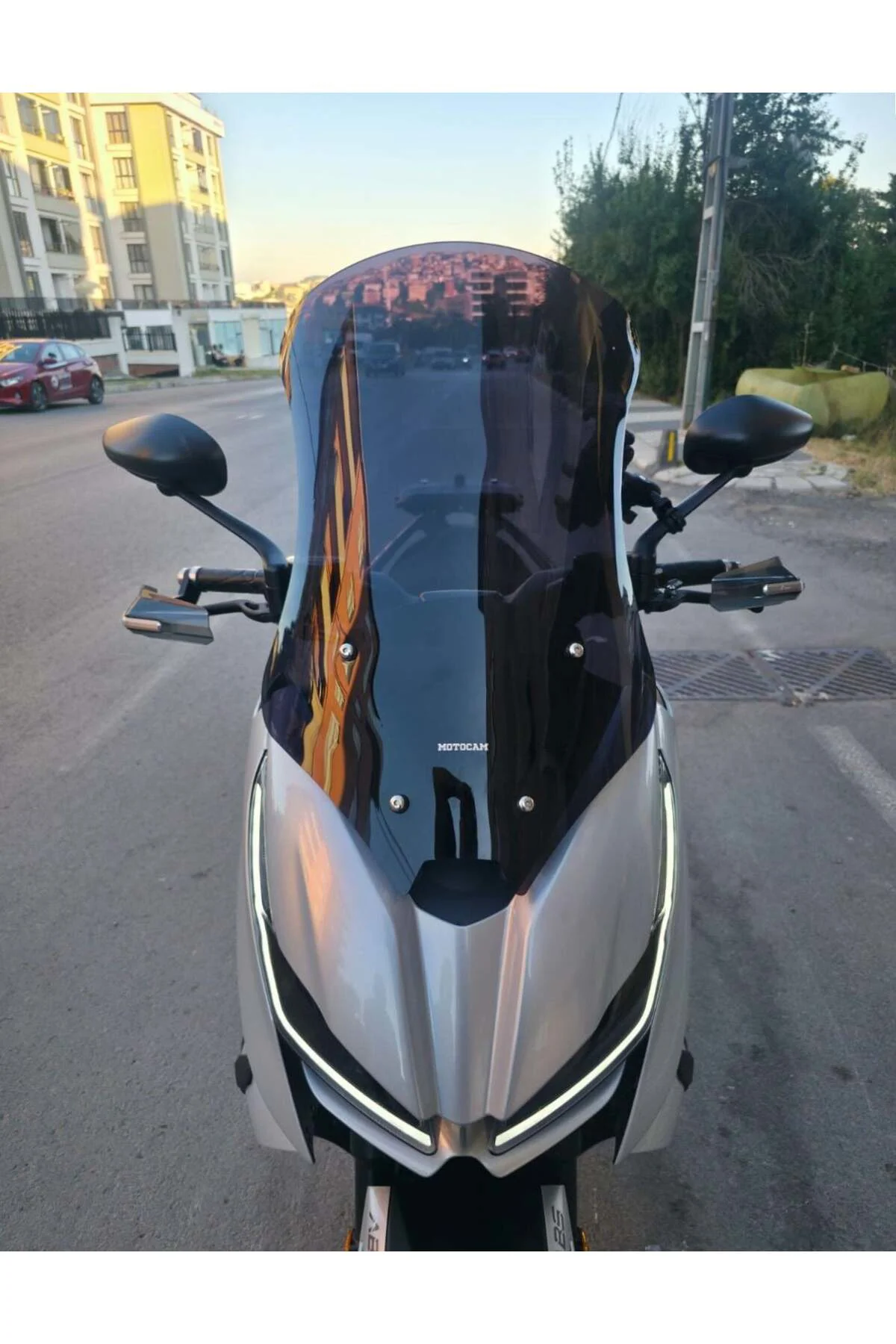 Zontes ZT 125 Ön Cam 2025-2026 Model 62cm Siyah Renkli 4mm