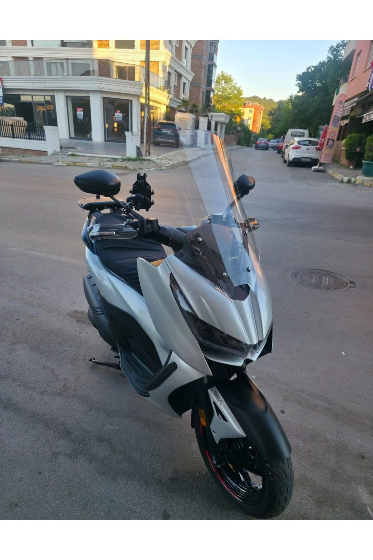 Zontes ZT 125 Ön Cam 2025-2026 Model 62cm Şeffaf Renkli 4mm