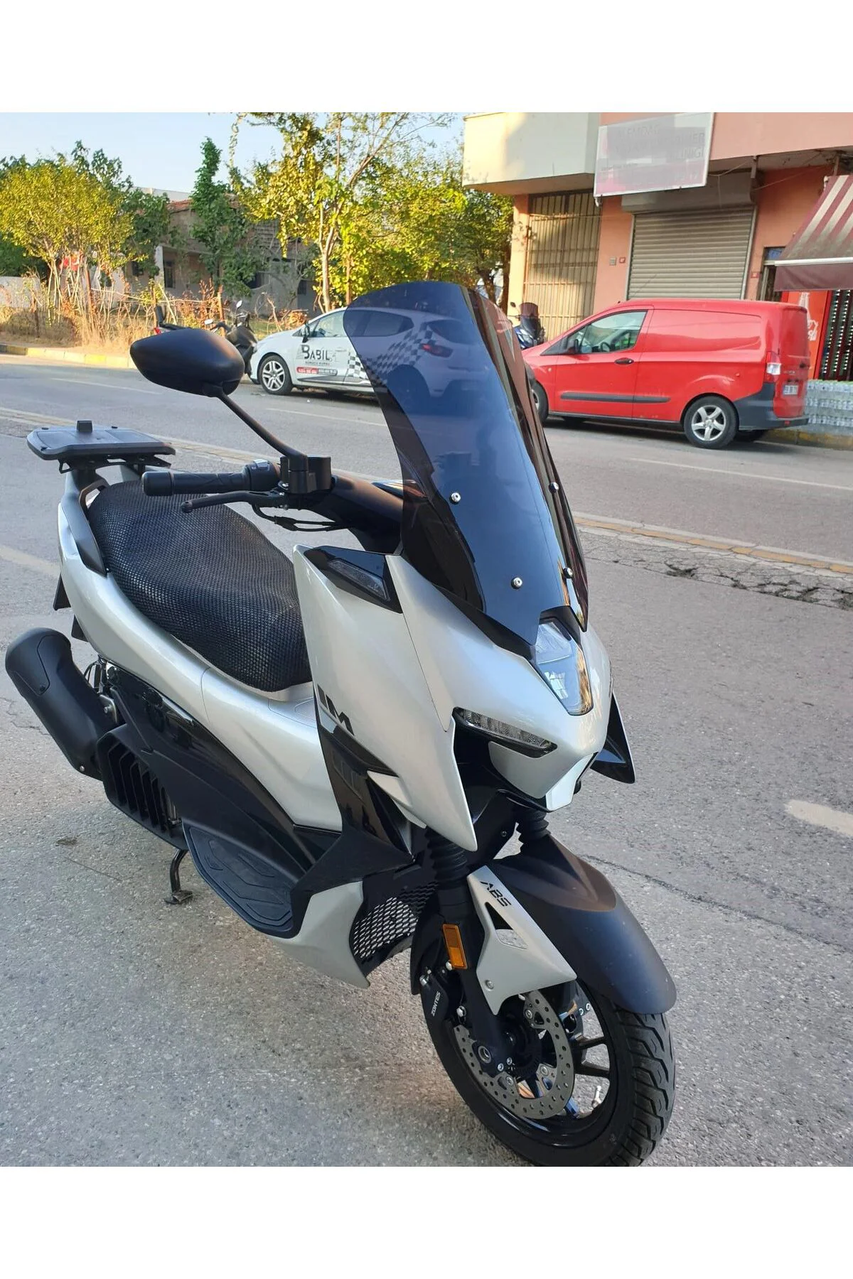 Zontes ZT 125 Ön Cam 2025-2026 Model 55cm Siyah Renkli 4mm