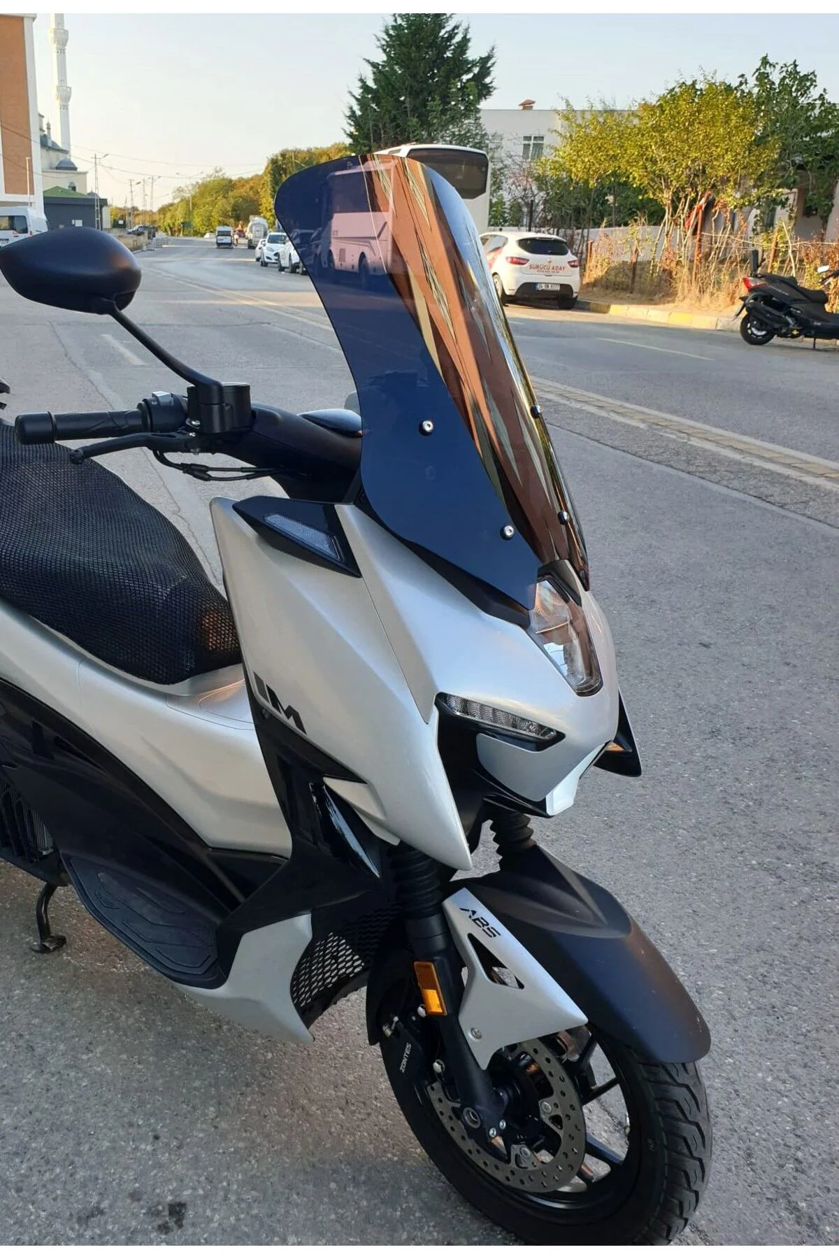 Zontes ZT 125 Ön Cam 2025-2026 Model 55cm Siyah Renkli 4mm