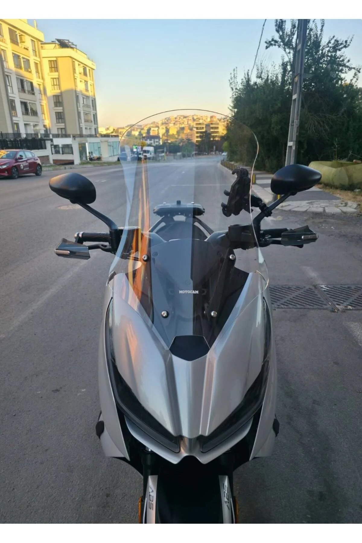 Zontes ZT 125 Ön Cam 2025-2026 Model 62cm Şeffaf Renkli 4mm