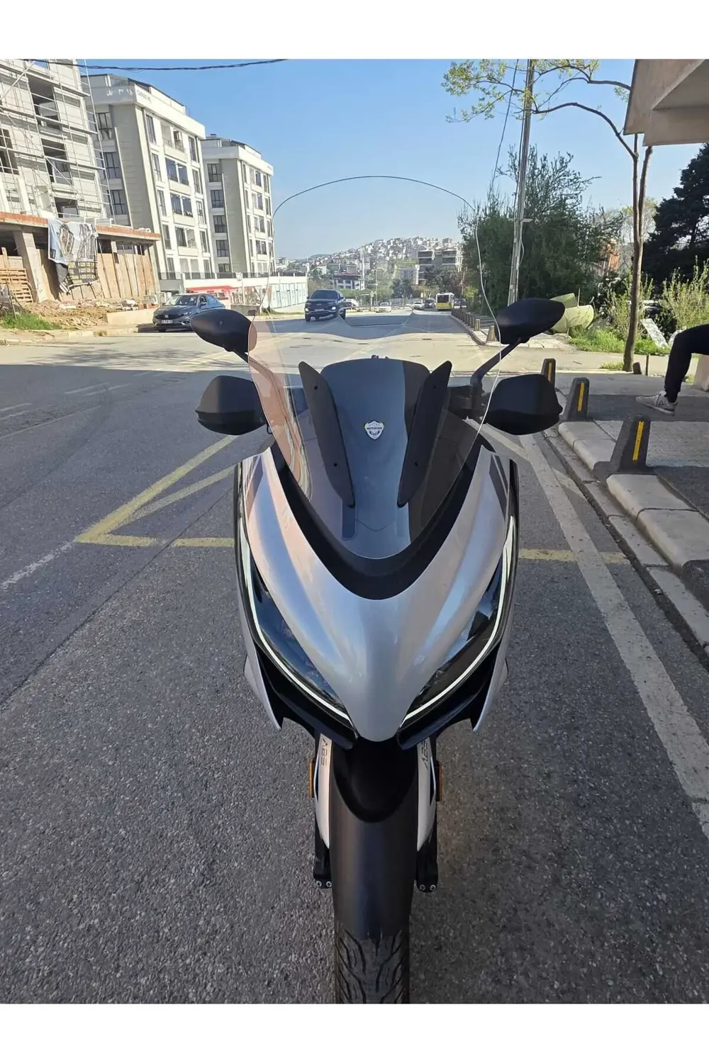 Zontes ZT 250 T-E Siperlik Ön Cam 2023-2025 Model Uyumlu 73cm Şef