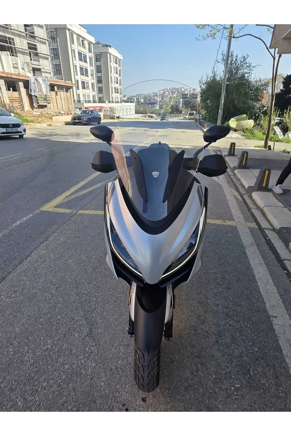 Zontes ZT 250 T-E Siperlik Ön Cam 2023-2025 Model Uyumlu 73cm Şef