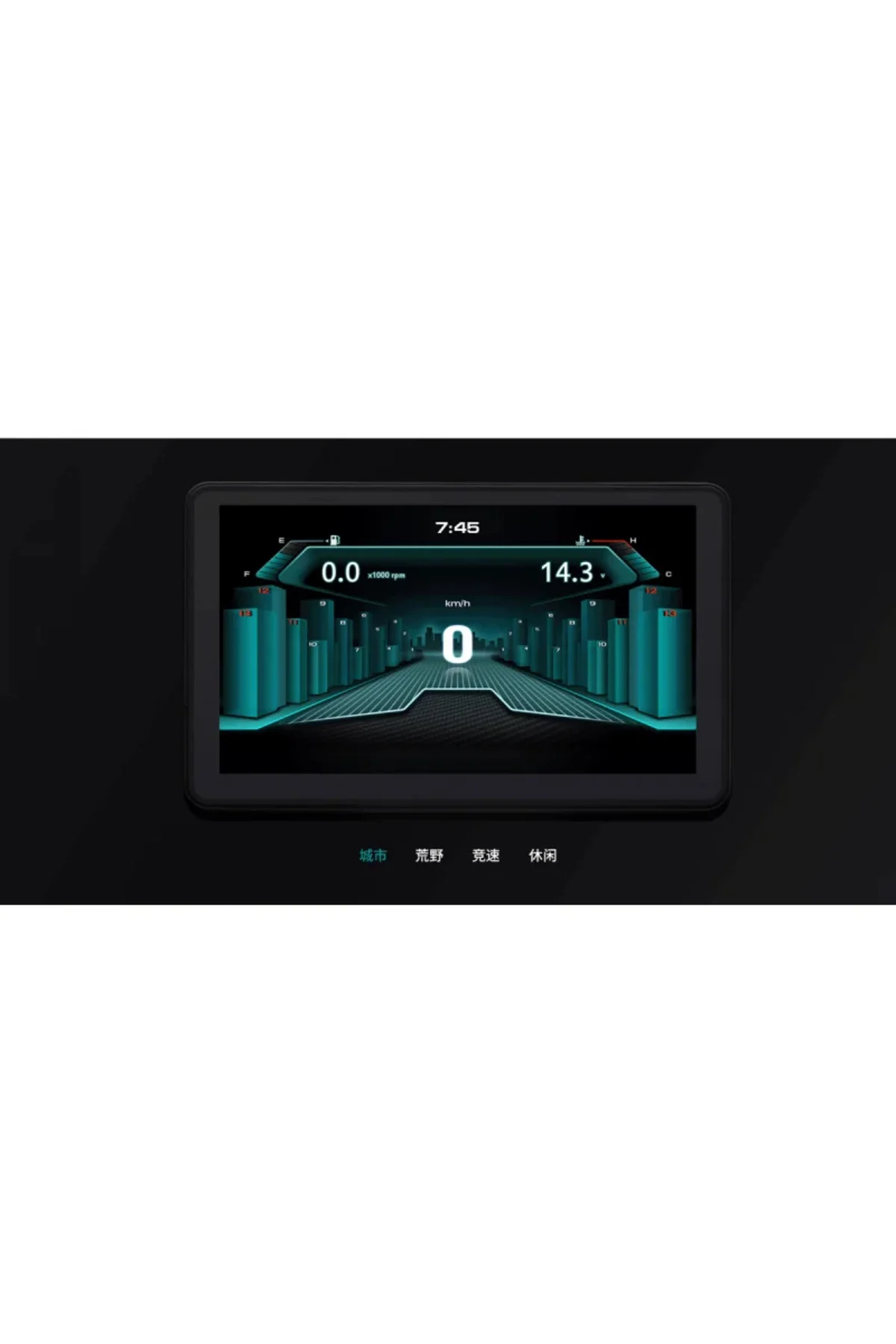 Zontes ZT-250G 8 inç Gösterge Panel Uyumlu 9H Nano Ekran Koruyucu