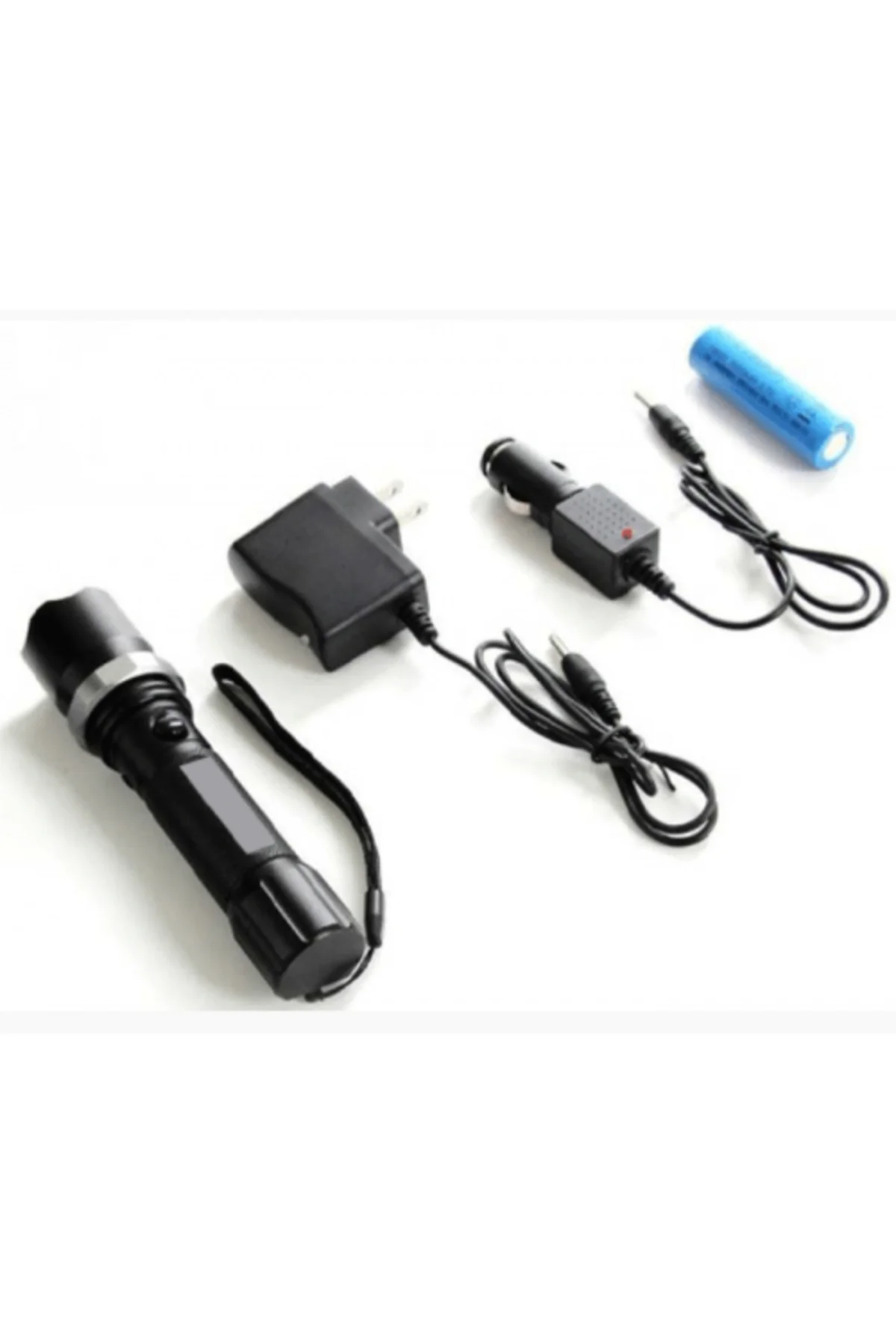 Zoomlu Şarjlı El Feneri F61873