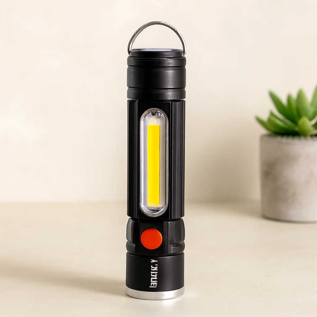 Zoomlu USB Şarjlı Metal El Feneri Fiyatı, Yorumları ve Özellikleri