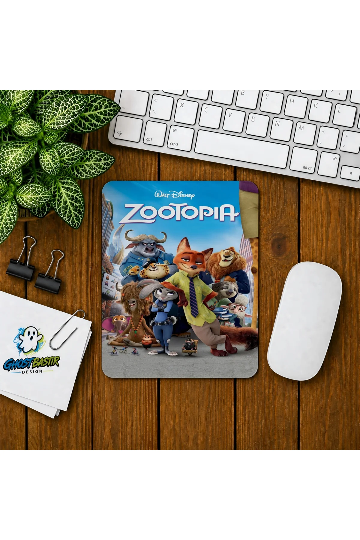 Zootopia Baskılı Oyuncu Mousepad 0355