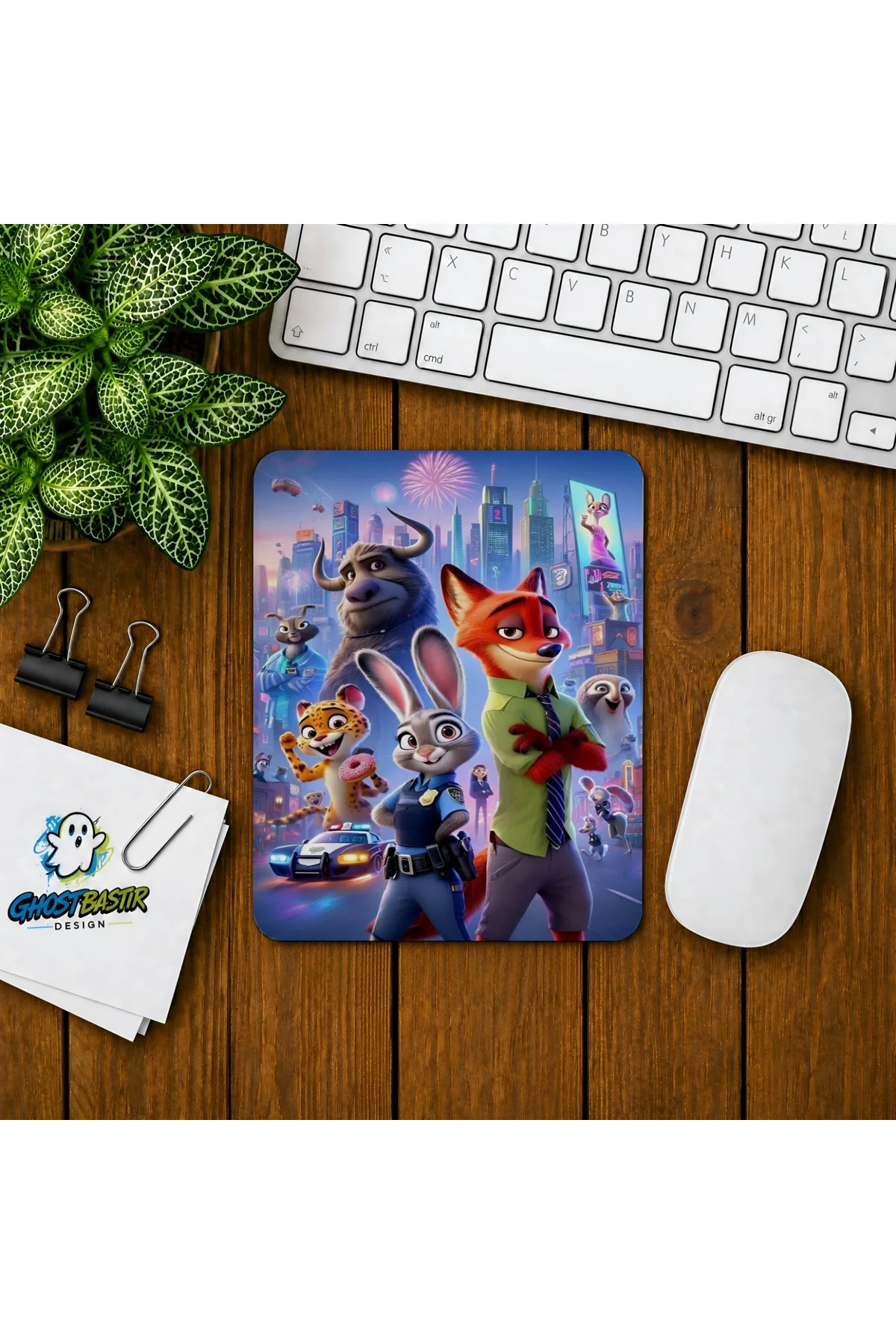 Zootropolis Baskılı Oyuncu Mousepad 0357